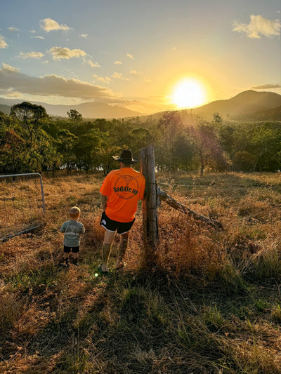 Mens Classic Orange Tee